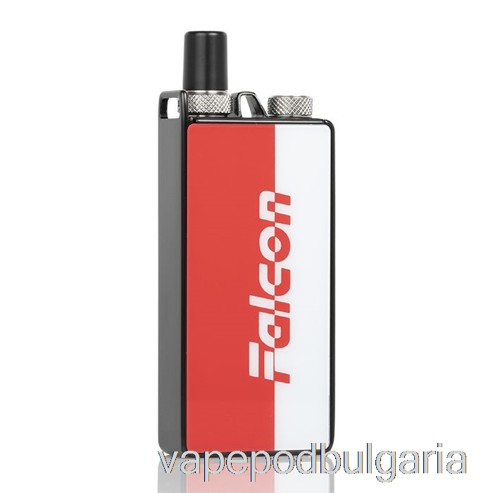 Vape 10000 Дръпки Ovanty Falcon 40w Pod System Logo Red